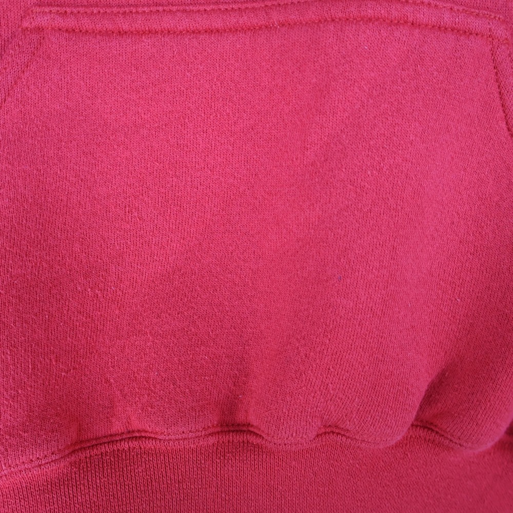 Vintage 90s Chicago Bulls Logo 7 Hoodie Kids L 14-16 Basketball Red Cotton - Picture 12 of 16
